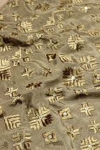 Pastel Embroidered Phulkari Chinon Dupatta - Luxurion World