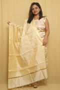 Chic Pastel Banarasi Silk Dupatta: Effortless Elegance - Luxurion World