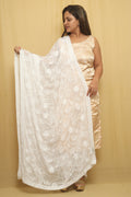 Dyeable Georgette Dupatta: Trendy Embroidery Fashion Must-Have - Luxurion World