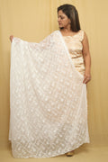 Dazzling Georgette Dupatta: Embroidered & Dyeable - A Must-Have! - Luxurion World