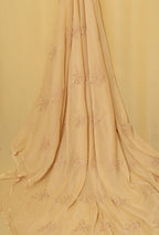 Sparkle in Style: Golden Georgette Sequins Dupatta - Luxurion World