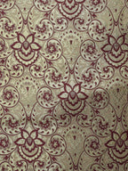 Pastel Banarasi Kimkhwab Silk Meenakari Fabric ( 1 Mtr ) - Luxurion World