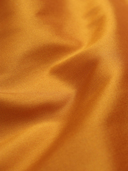 Yellow Plain Silk Fabric ( 1 Mtr ) - Luxurion World