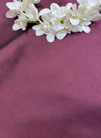 Wine Plain Silk Fabric ( 1 Mtr ) - Luxurion World