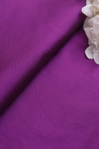 Purple Plain Silk Fabric ( 1 Mtr ) - Luxurion World