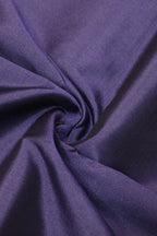 Blue Plain Silk Fabric ( 1 Mtr ) - Luxurion World