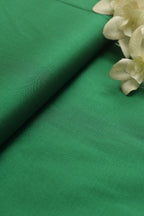 Green Plain Silk Fabric ( 1 Mtr ) - Luxurion World