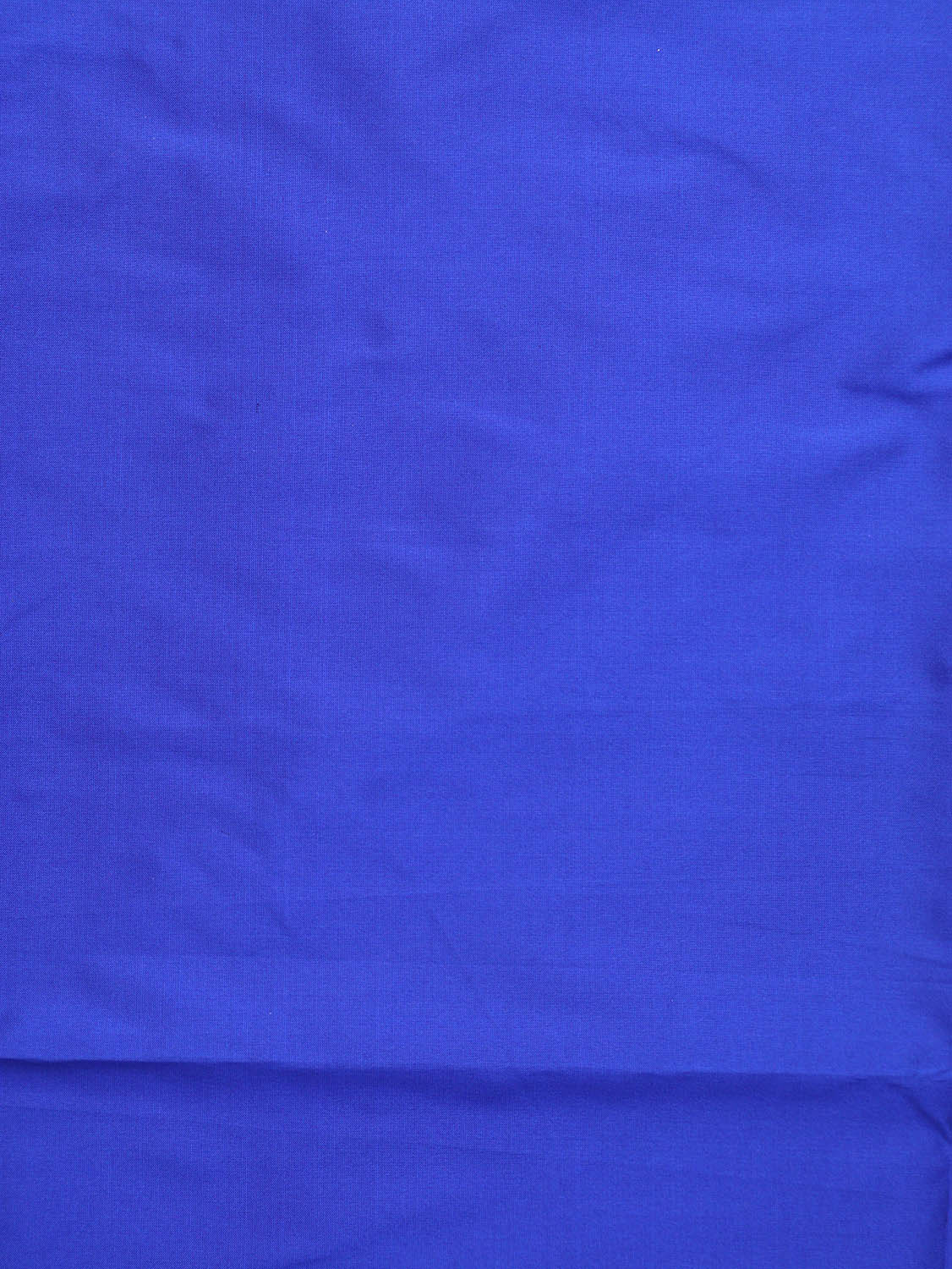Blue Plain Silk Fabric ( 1 Mtr ) - Luxurion World