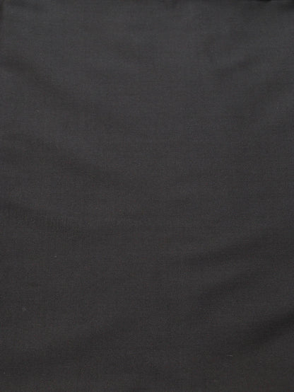 Black Plain Silk Fabric ( 1 Mtr ) - Luxurion World