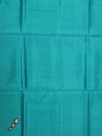 Blue Plain Pure Silk Fabric ( 1 Mtr ) - Luxurion World
