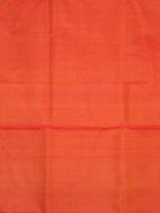 Orange Plain Pure Silk Fabric (1Mtr ) - Luxurion World