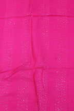 Pink Trendy Sequins Work Silk Fabric (1 Mtr ) - Luxurion World