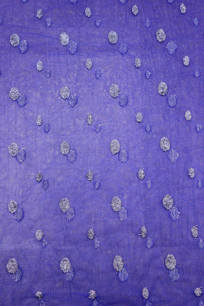 Blue Trendy Net Fabric ( 1 Mtr ) - Luxurion World