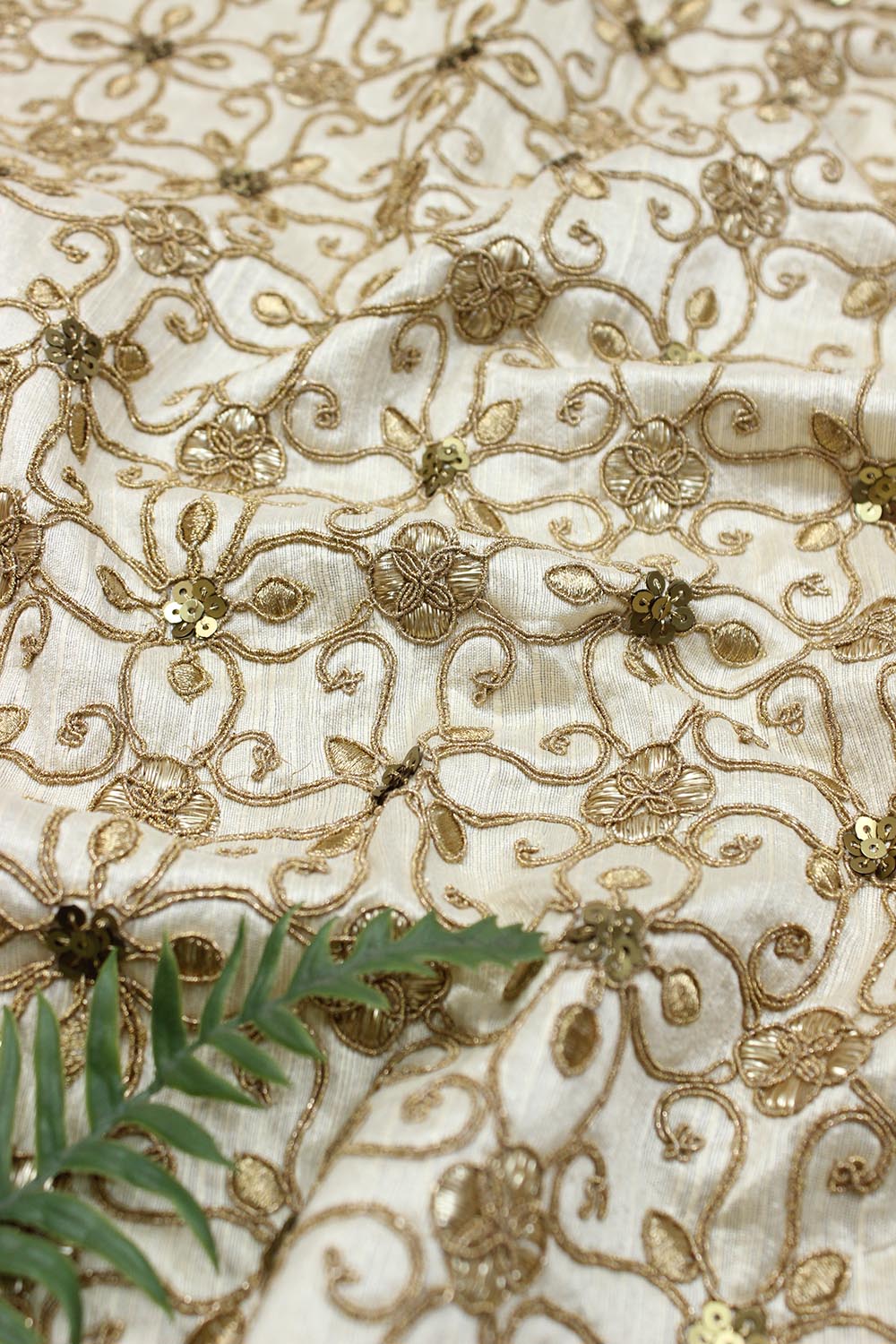 Pastel Trendy Raw Silk Fabric ( 1 Mtr ) - Luxurion World