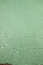 Green Trendy Chiffon Fabric ( 1 Mtr ) - Luxurion World