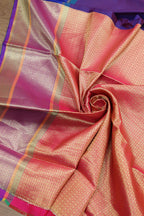 Shop Purple Handloom Banarasi Silk Saree - Luxurion World