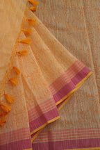 Stunning Yellow Banarasi Silk Saree - Perfect for All! - Luxurion World