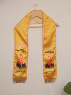LUXURION WORLD Divine Stole/ Patka/ Khesh/ Shawl/ Dupatta – Sai Baba Stoles: Shop Shakti Blessings Patka & Silk Cloth Print Dupatta Unisex God Printed Scarf for Spiritual Wear - Luxurion World