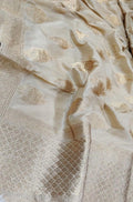 Pastel Handloom Banarasi Silk Jhumka Design Dupatta - Luxurion World