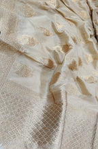 Pastel Handloom Banarasi Silk Jhumka Design Dupatta - Luxurion World
