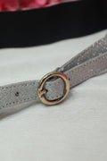 Stylish Silver and Black Elastic Belt for Comfortable Fit - Luxurion World