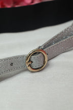 Stylish Silver and Black Elastic Belt for Comfortable Fit - Luxurion World