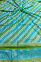 Vibrant Brush Dyed Cotton Silk Dupatta: Multicolor Banarasi Elegance - Luxurion World
