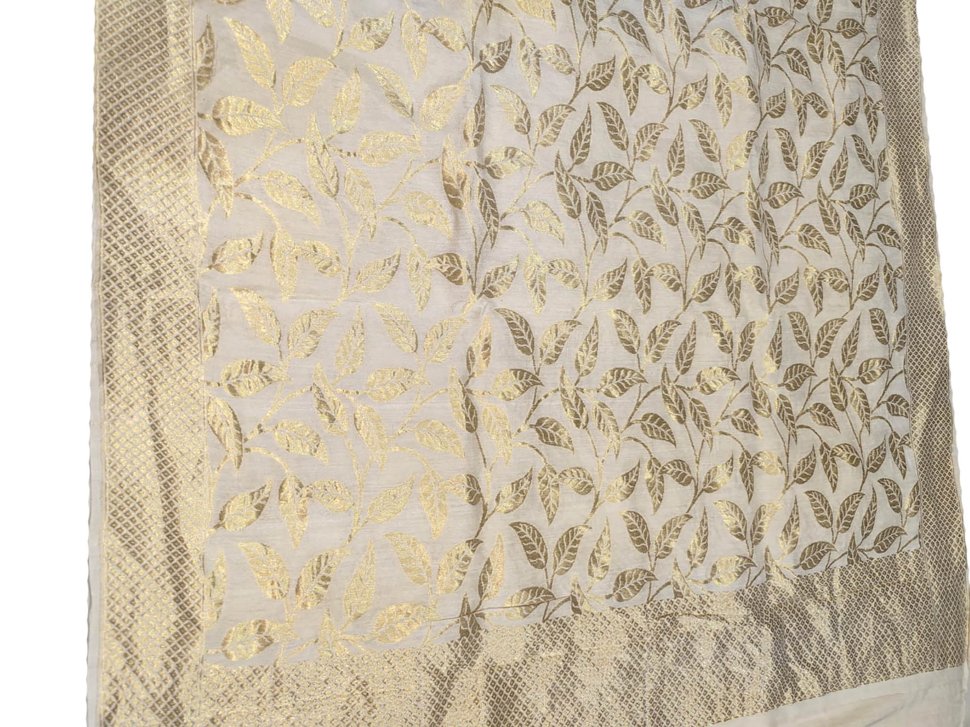 Dazzling Dyeable Banarasi Handloom Moonga Silk Dupatta - Luxurion World