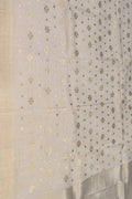 Exquisite Dyeable Banarasi Handloom Moonga Silk Dupatta: Pure Elegance - Luxurion World