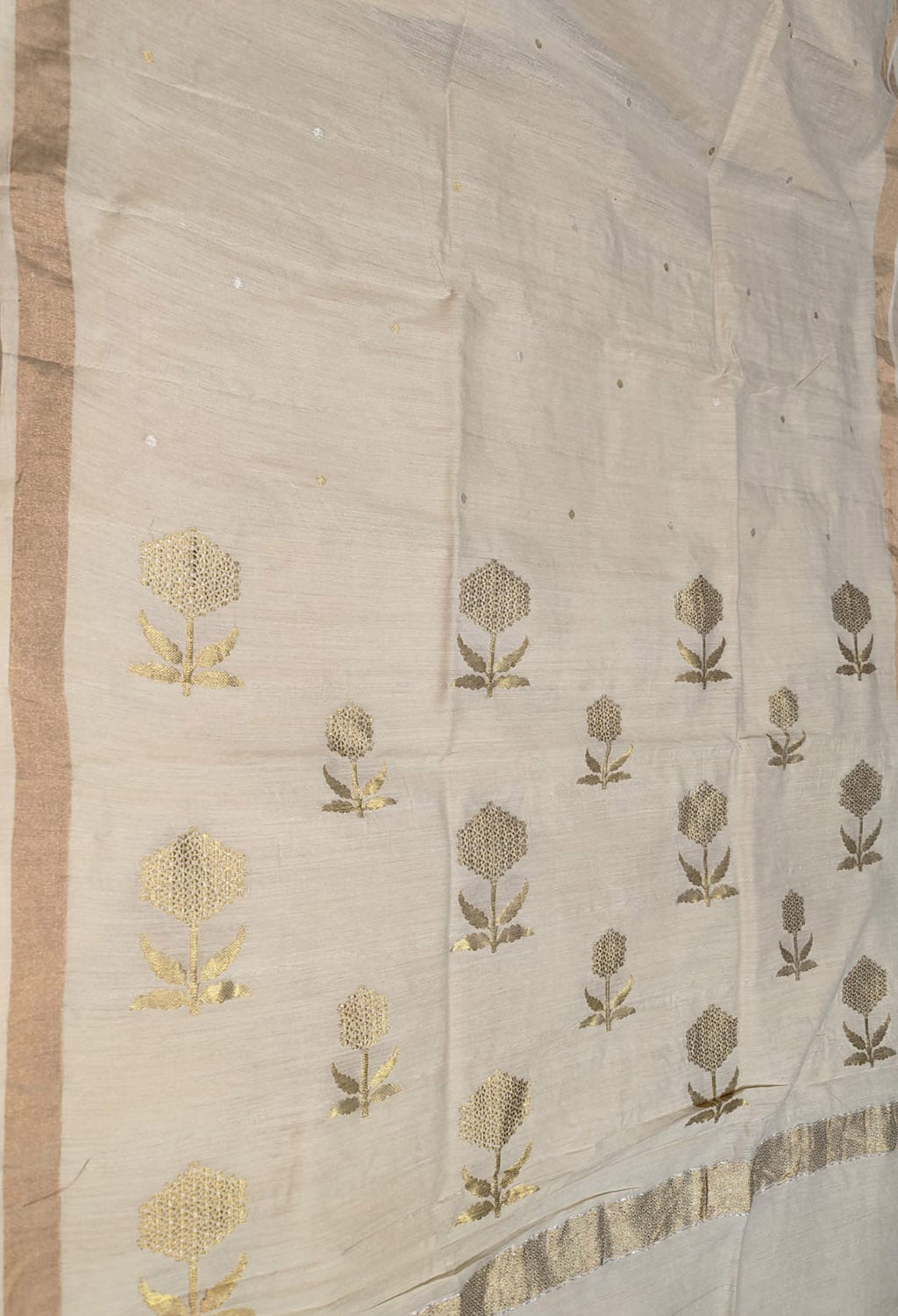 Dazzling Dyeable Banarasi Handloom Moonga Silk Dupatta - Luxurion World