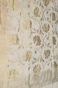 Dazzling Dyeable Banarasi Handloom Moonga Silk Dupatta - Luxurion World