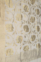 Dazzling Dyeable Banarasi Handloom Moonga Silk Dupatta - Luxurion World