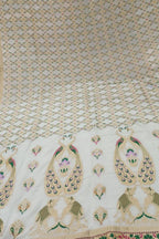 Exquisite Dyeable Banarasi Handloom Tussar Georgette Meenakari Dupatta: A Masterpiece of Elegance - Luxurion World
