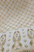 Exquisite Dyeable Banarasi Handloom Tussar Georgette Meenakari Dupatta: A Masterpiece of Elegance - Luxurion World