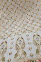 Exquisite Dyeable Banarasi Handloom Tussar Georgette Meenakari Dupatta: A Masterpiece of Elegance - Luxurion World
