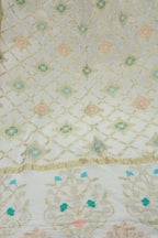 Exquisite Dyeable Banarasi Handloom Tussar Georgette Meenakari Dupatta: A Masterpiece of Elegance - Luxurion World