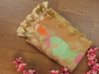 Pastel Handloom Banarasi Net Kora Silk Meenakari Dupatta - Luxurion World
