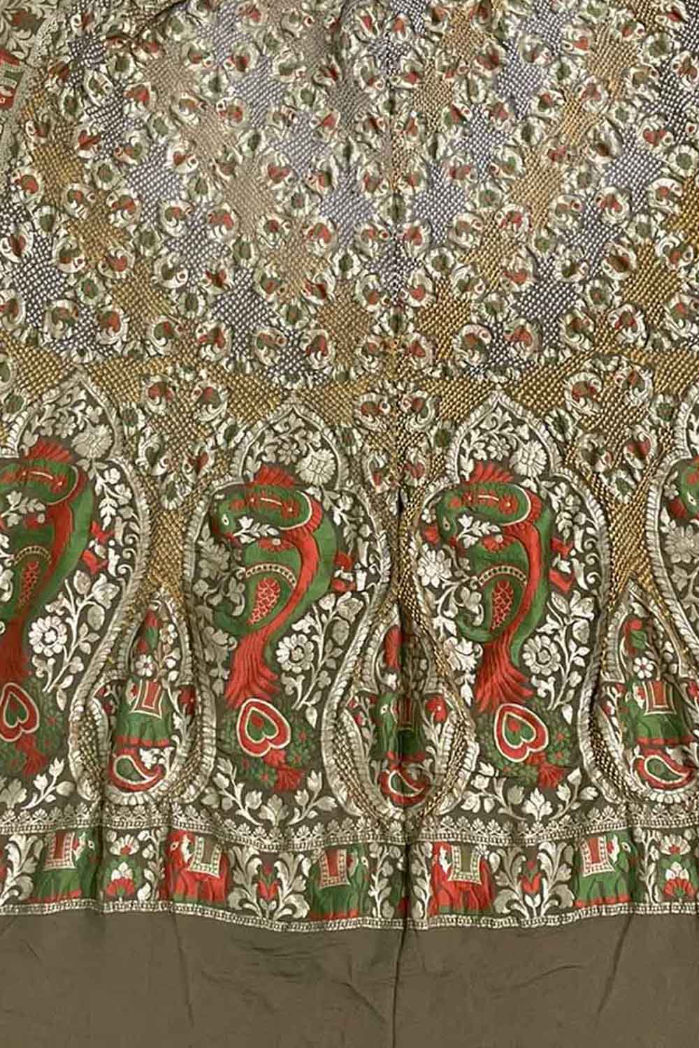 Stunning Multicolor Banarasi Bandhani Georgette Dupatta: Timeless Elegance, Traditional Charm - Luxurion World