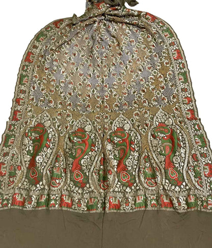 Stunning Multicolor Banarasi Bandhani Georgette Dupatta: Timeless Elegance, Traditional Charm - Luxurion World