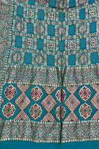 Elegant Blue Banarasi Bandhani Georgette Dupatta: A Timeless Accessory - Luxurion World