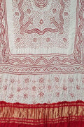 Exquisite Off White Bandhani Gajji Silk Dupatta: A Timeless Accessory - Luxurion World