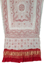 Exquisite Off White Bandhani Gajji Silk Dupatta: A Timeless Accessory - Luxurion World