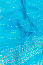 Get the Best Blue Bhagalpur Pure Tussar Silk Dupatta Online - Shop Now! - Luxurion World
