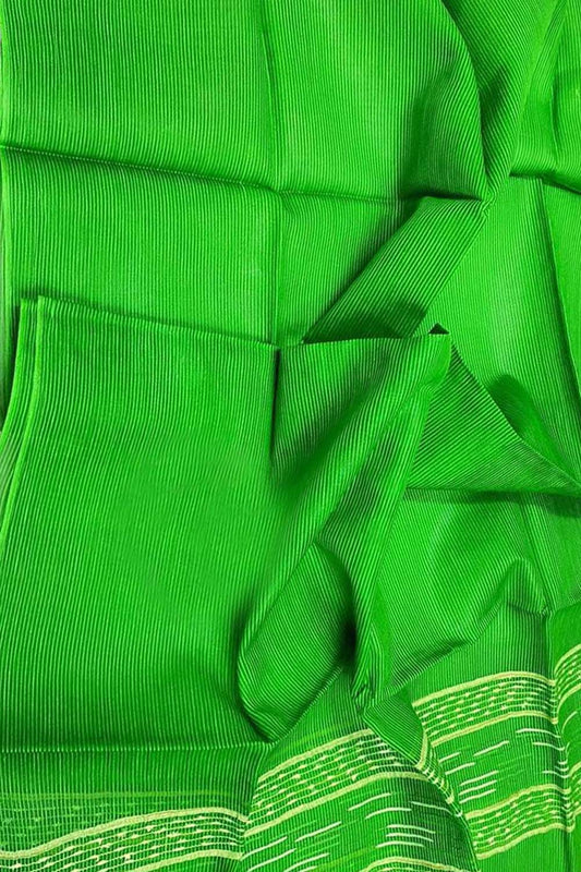 Shop Green Bhagalpur Pure Tussar Silk Dupatta - Premium Quality | Buy Now! - Luxurion World