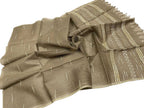 Get Elegant and Luxurious Grey Bhagalpur Tussar Silk Dupatta - Shop Now! - Luxurion World