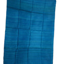 Blue Bhagalpur Tussar Ghicha Silk Dupatta - Luxurion World