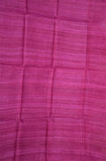 Pink Bhagalpur Tussar Ghicha Silk Dupatta - Luxurion World