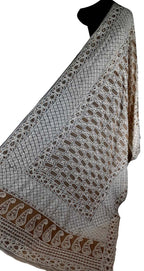 Dazzling Dyeable Georgette Mukaishwork Dupatta - Luxurion World
