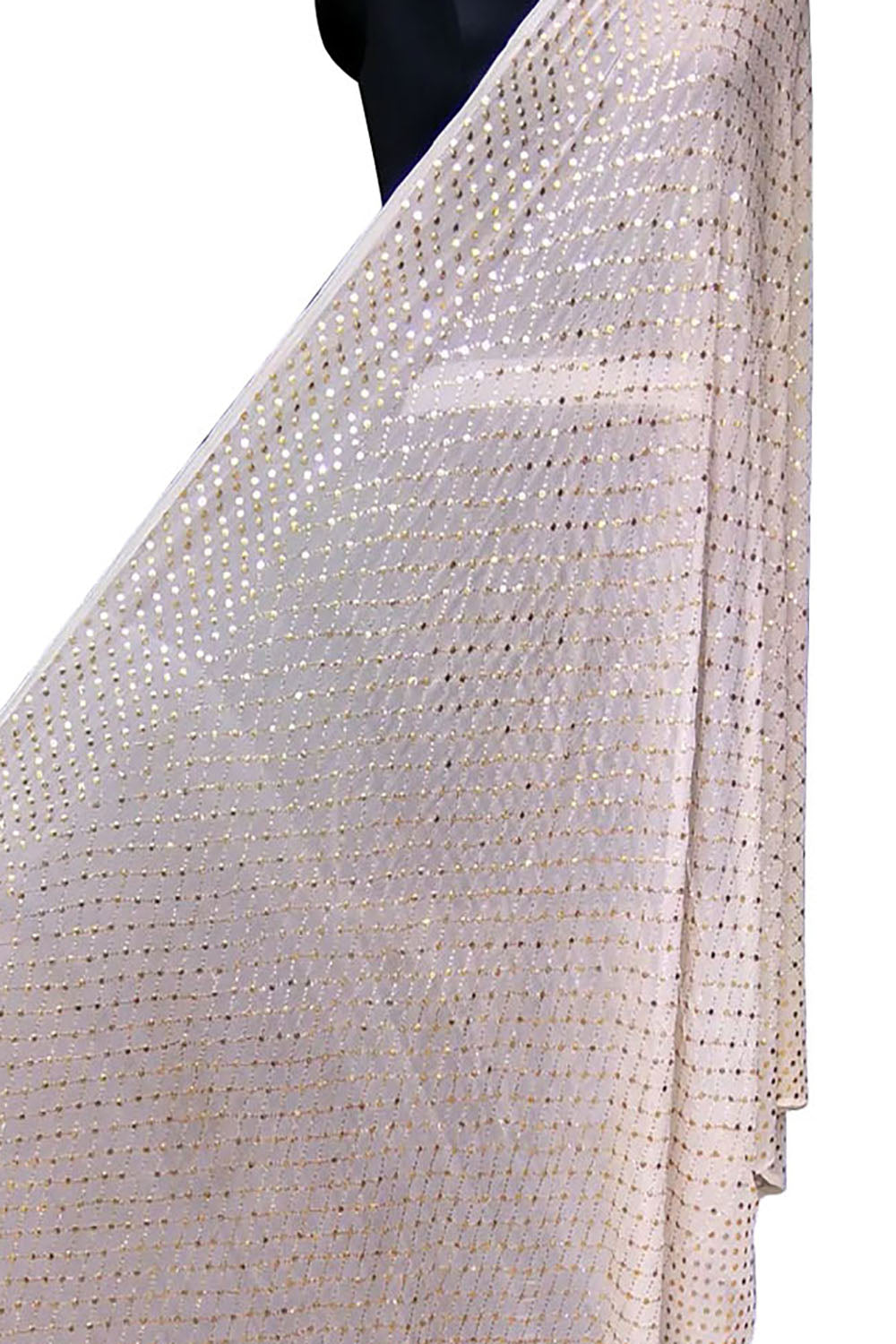 Dazzling Georgette Dupatta with Mukaishwork: A Must-Have Accessory - Luxurion World