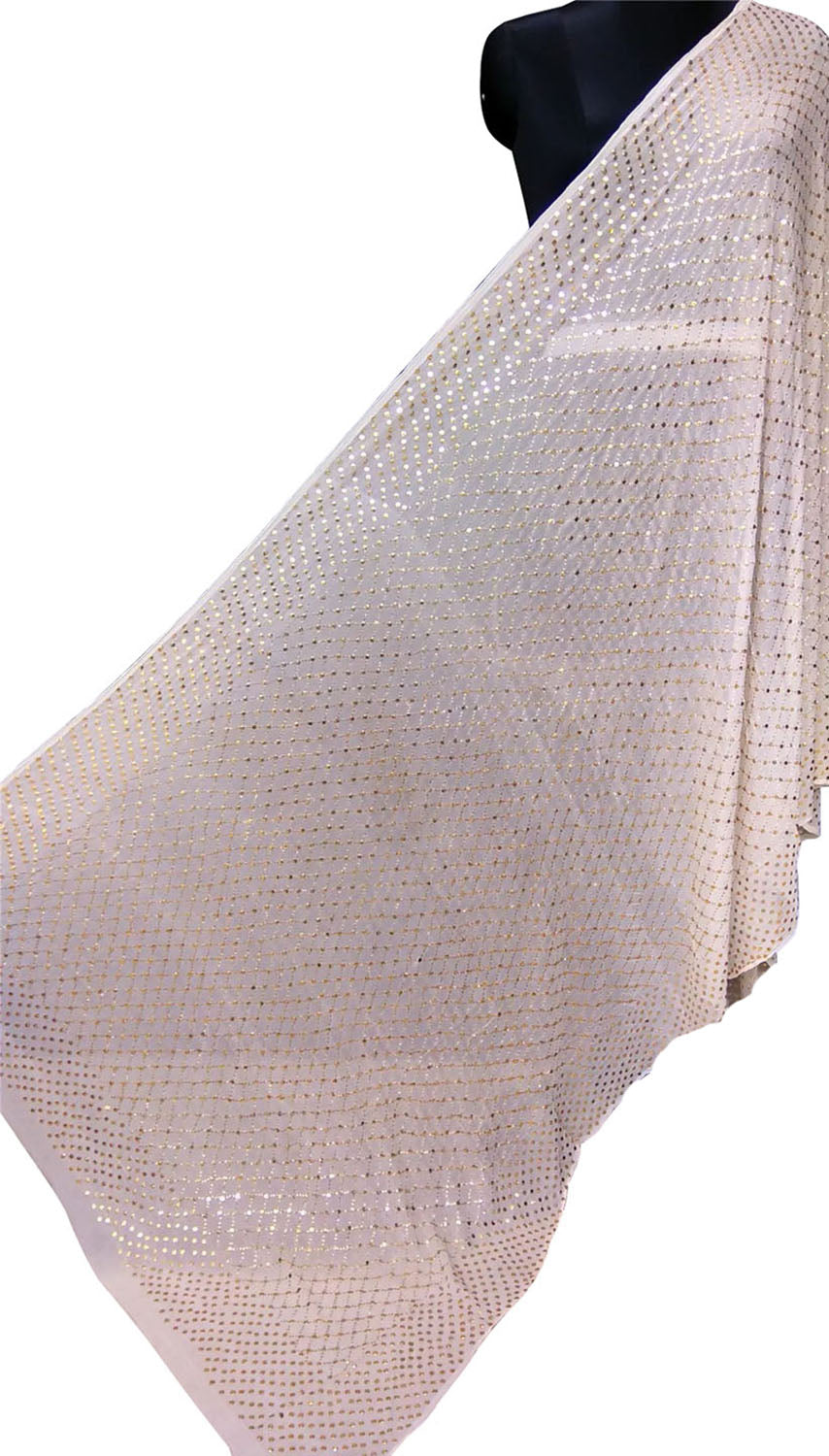 Dazzling Georgette Dupatta with Mukaishwork: A Must-Have Accessory - Luxurion World